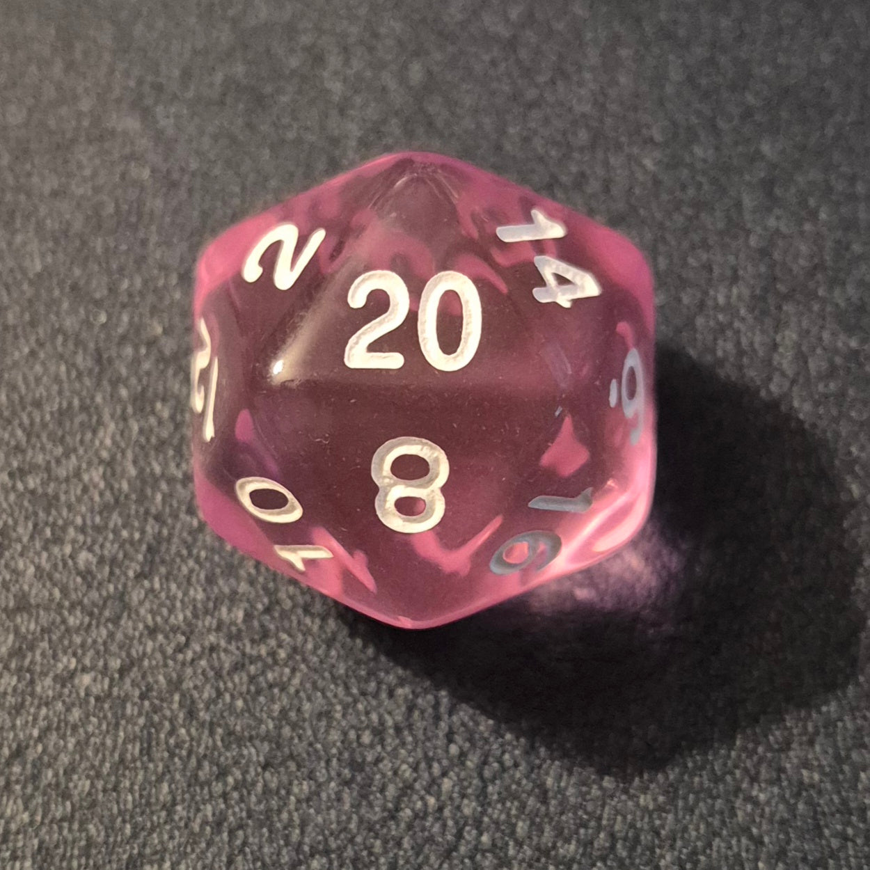 Clear Pink Acrylic