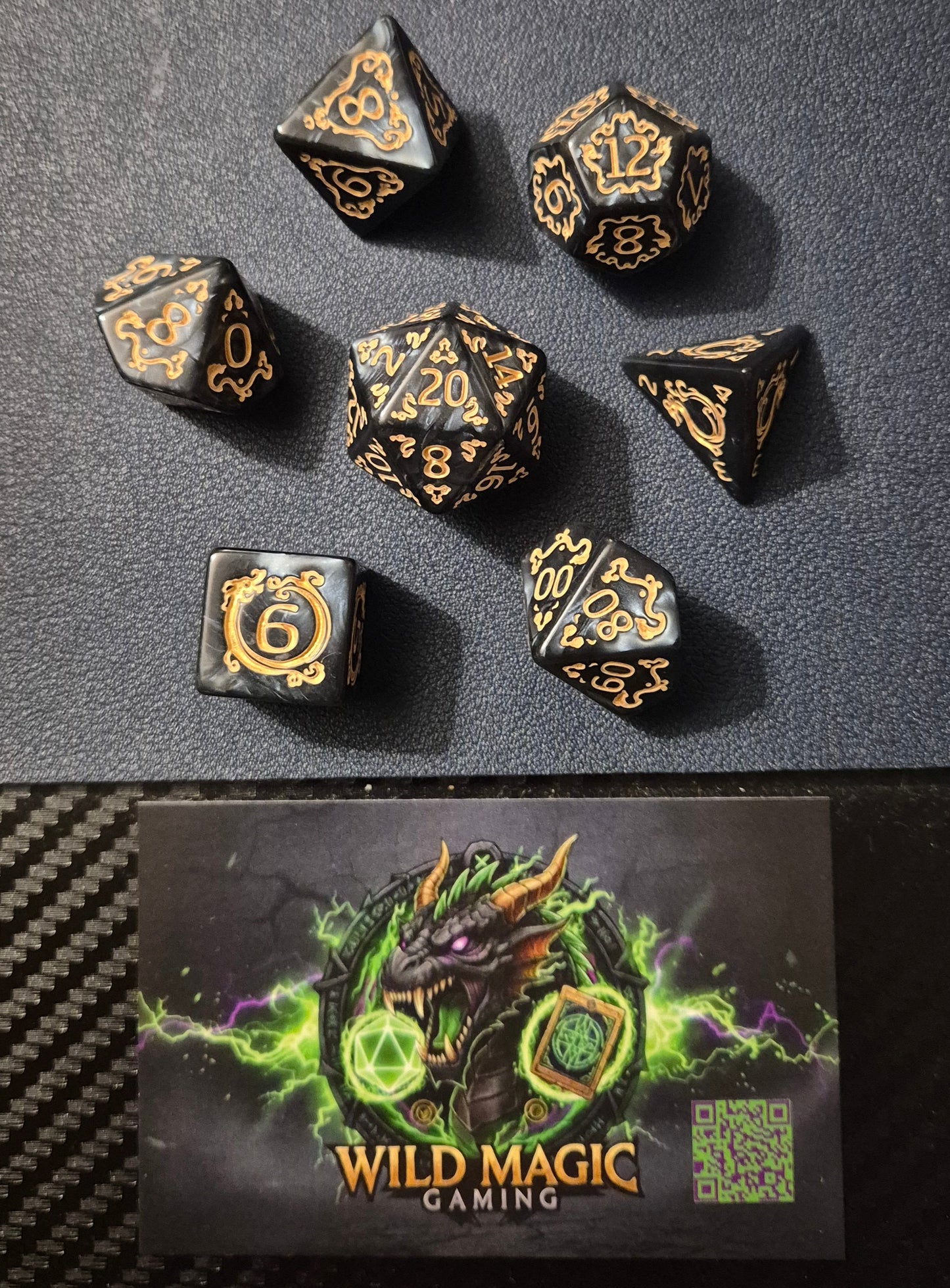Dragon Acrylic - Black