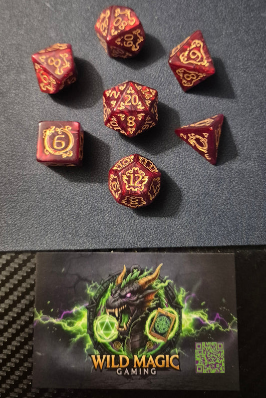 Dragon Acrylic - Red